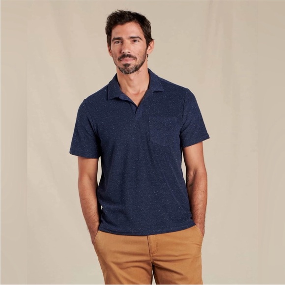 Toad&Co Other - Toad&Co Navy Men's Polo Shirt